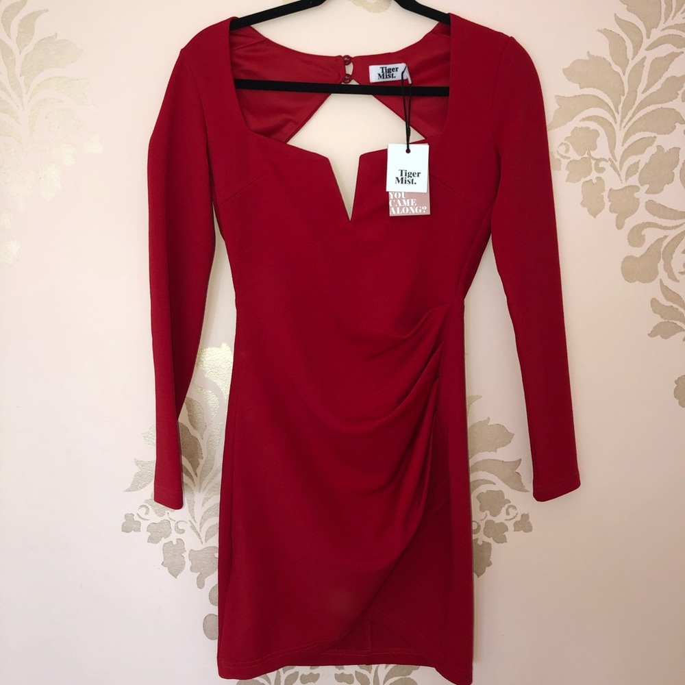 Red Tiger Mist Dress